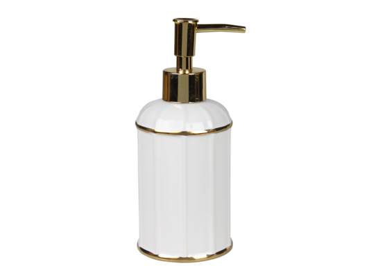 Dozownik Pouli 7 x 7 x 18,5 cm cm biały