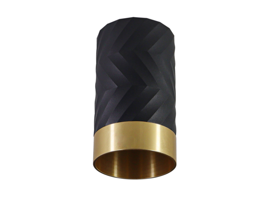 Oprawa natynkowa ARRAS  czarno-złota GU10