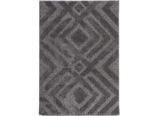 Dywan Pisa 120 x 170 cm romby ciemnoszary