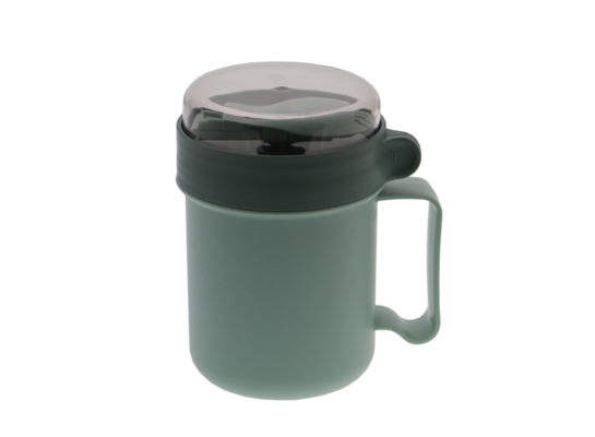 Kubek z uchwytem Fresh Cosmo 0,5 l zielony