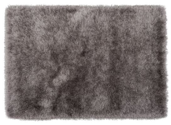 Dywan Glossy 160 x 230 cm szary lurex