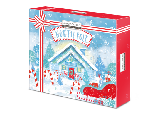 Kalendarz adwentowy tealight mix 24 sztuki 34 x 30 x 3,5 cm Yankee Candle