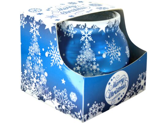 Świeca zapachowa Miral Boże Narodzenie niebieski