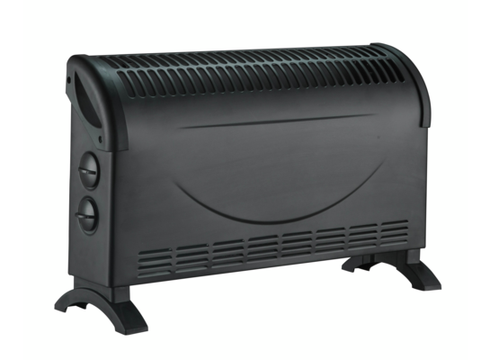 Grzejnik konwektorowy 1500 W czarny