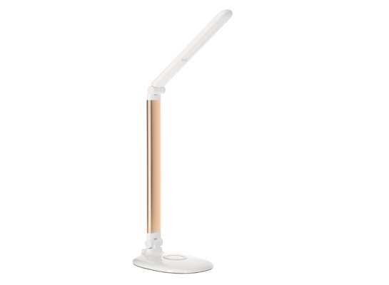 Lampka biurkowa ORO PICA LED biało-złota