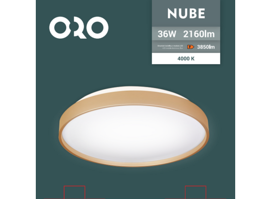 Plafon ORO NUBE GOLD 36W DW