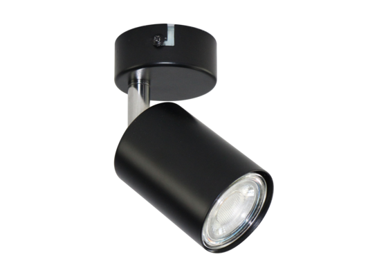 Reflektor pojedynczy ORO GAVIA 1xGU10 czarny