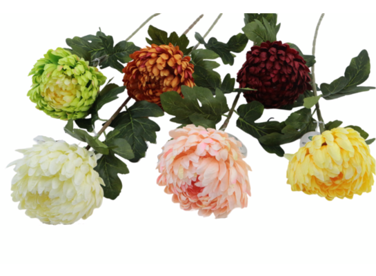 Chryzantema sztuczna 74 cm