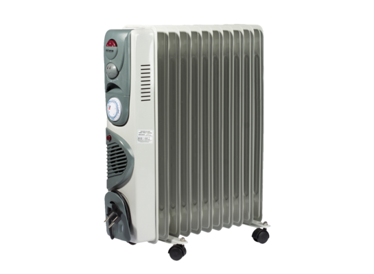 Grzejnik olejowy szary 11 żeberek 2500 W