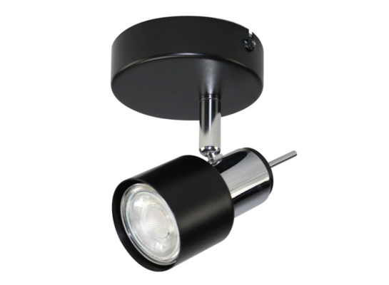 Reflektor pojedynczy ORO STERNA 1xGU10 czarny