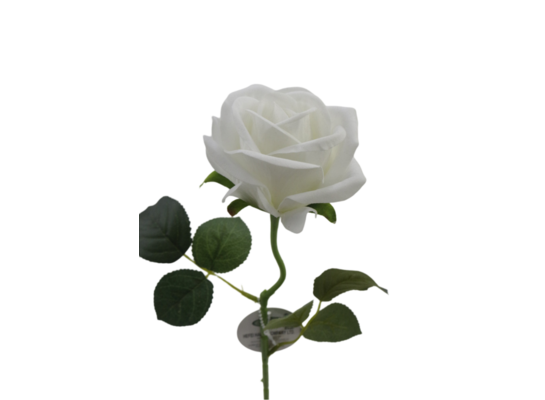 Róża sztuczna welur 50 cm