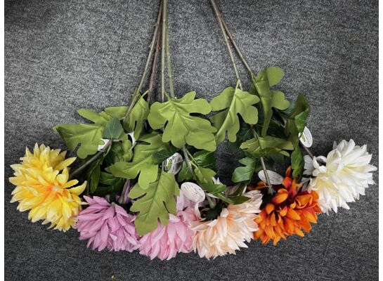 Chryzantema sztuczna 75 cm