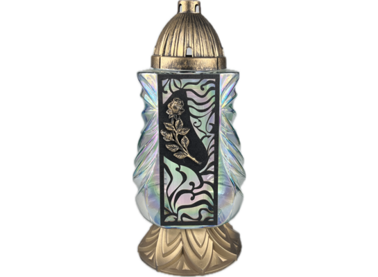 Znicz S4 16 x 34 cm 66 h 180 g złoty mix