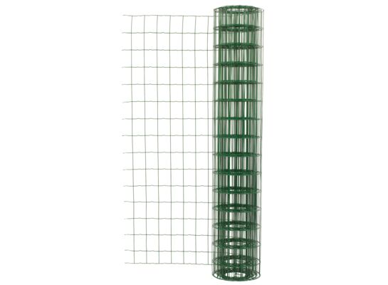 Siatka zgrzewana 1m x 10mb zielona RAL 6005