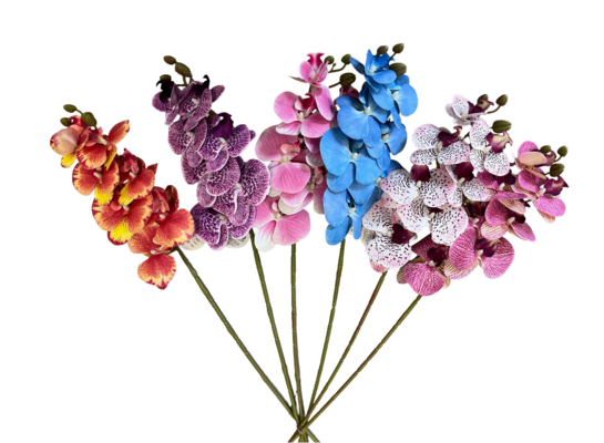 Storczyk sztuczny pojedynczy 75 cm