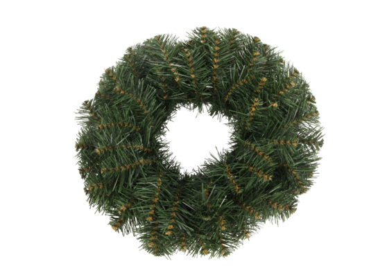 Wianek sztuczny świerkowy 45 cm