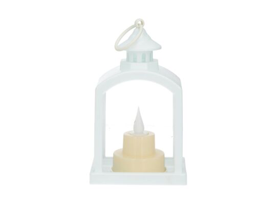 Latarenka LED 15 x 9 x 6,5 cm biały / czarny