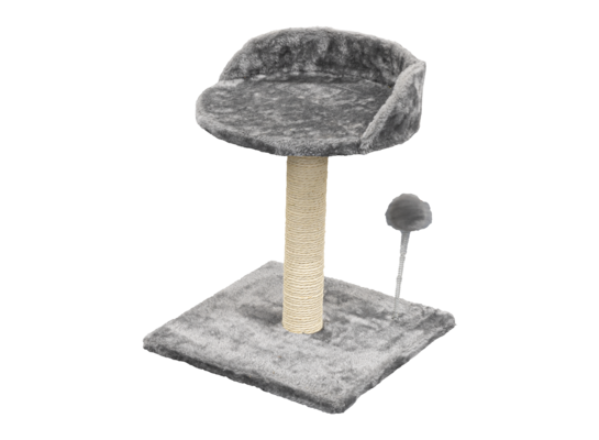 Drapak dla kota 33 x 33 x 42 cm szary