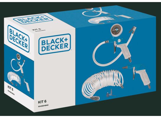 Zestaw pneumatyczny 6 elementów Black&Decker