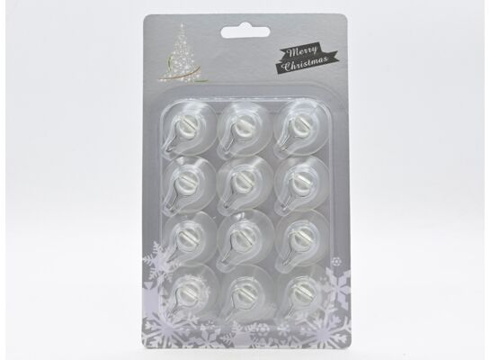 Przyssawka do zawieszki dekoracyjnej 12 sztuk