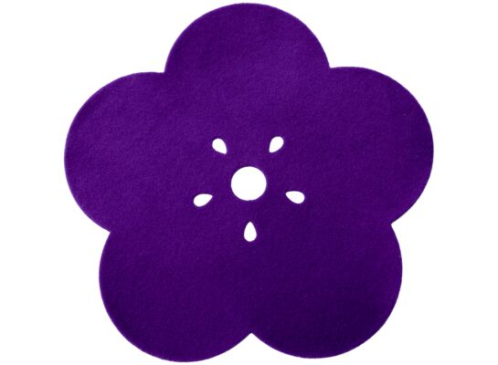 Dywan Salsa Folk 50 x 50 cm kwiatek fioletowy 