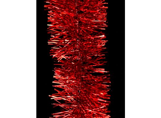 Łańcuch choinkowy 200 x 7 cm czerwony