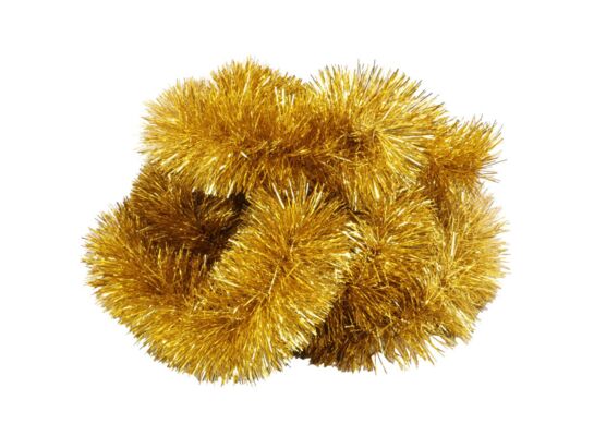 Łańcuch choinkowy 200 x 10 cm złoty