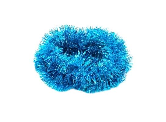 Łańcuch choinkowy grubo cięty 7 x 200 cm niebieski