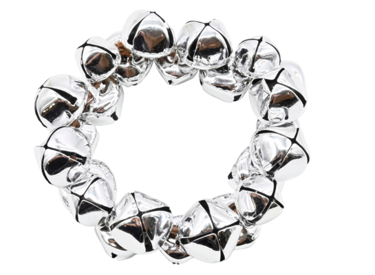 Dzwonki metalowe na ringu 12 cm