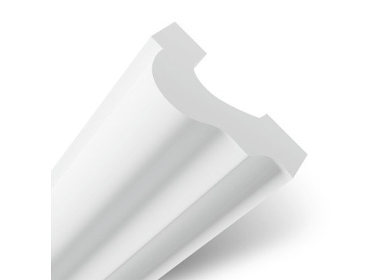 Listwa ścienna home&me WD04B 4 x 200 cm biała