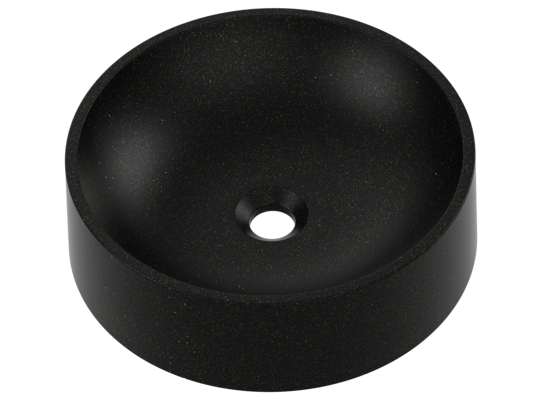 Umywalka nablatowa MAUN 40 gold black AXIS