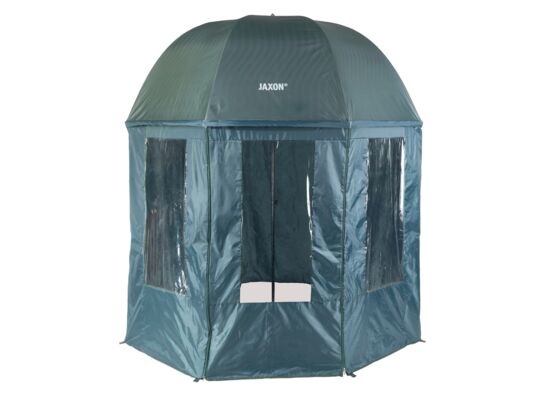 Parasol wędkarski z pełną osłoną i okienkami 250 cm JAXON