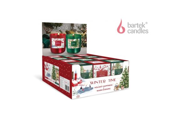 Świeca zapachowa w szkle Winter Time 150 g mix zapachów