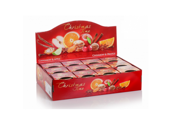 Świeca zapachowa w szkle Christmas Time 115 g mix zapachów