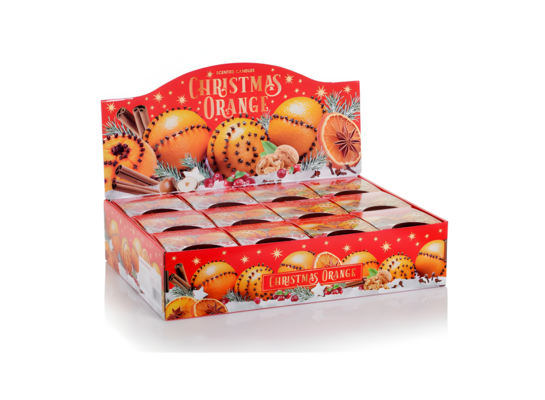 Świeca zapachowa w szkle Christmas Orange 115 g mix zapachów