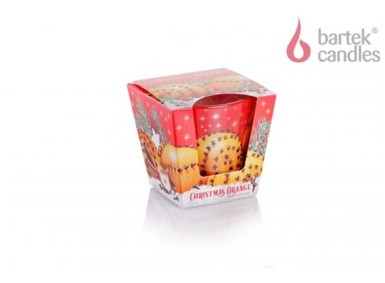 Świeca zapachowa w szkle 115g Christmas orange with cloves