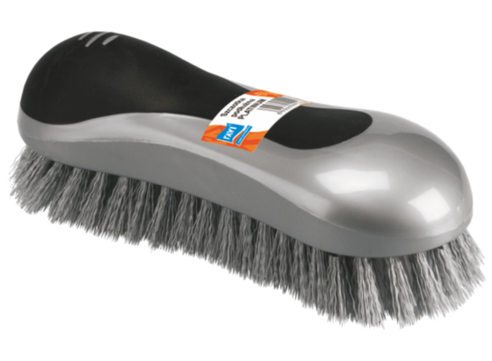 Szczotka podłużna Platinum 21 x 6 cm srebrny