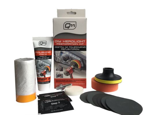 Zestaw do polerowania reflektorów Q11 renowator