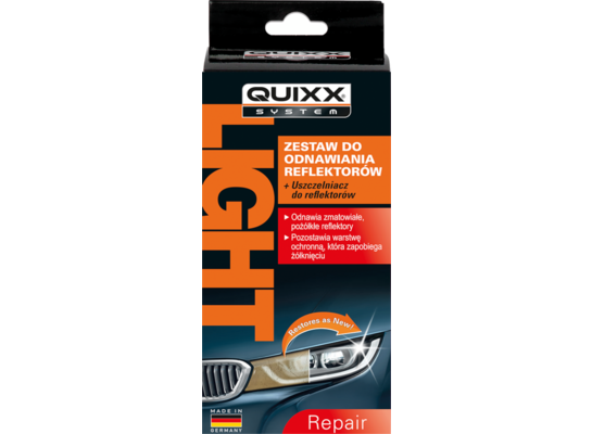 Zestaw do odnawiania reflektorów Quixx