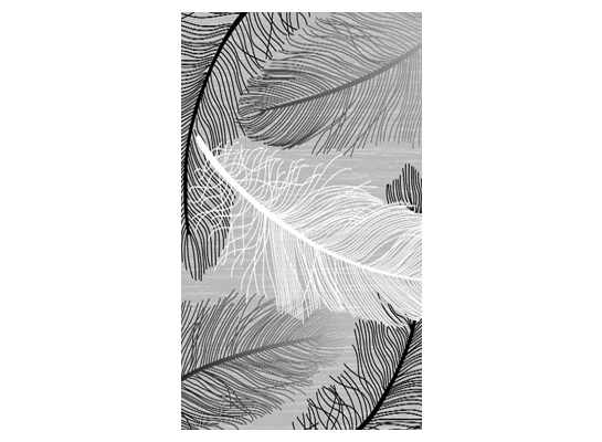 Dywan drukowany SAVA petra 80 x 140 cm szary