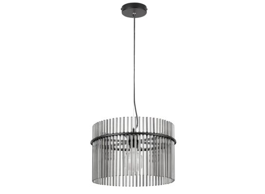 Lampa wisząca Inesa matowa czarna E27 1x max 40W Rabalux