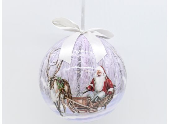 Bombka styropianowa 15 cm mix wzorów