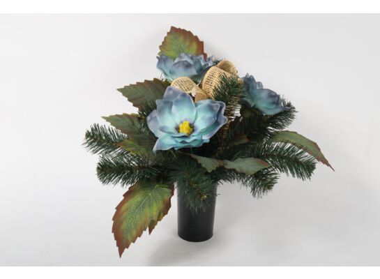 Stroik dekorowany w wazonie KWB-30 niebieski