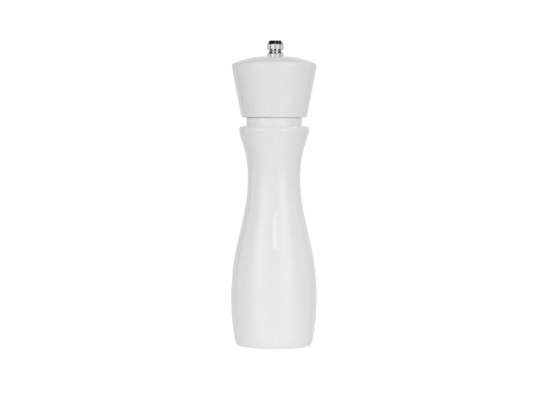 Młynek manualny do przypraw 21 cm biały