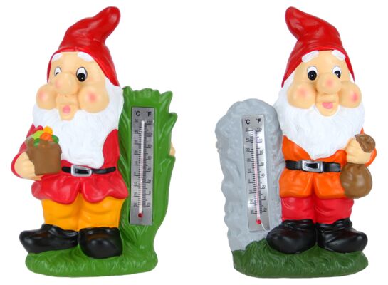 Figura ogrodowa krasnal 19,5 x 10,5 x 30,5 cm