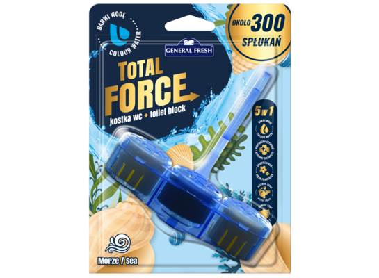 Kostka WC Total Force Dynamic morze 45 g