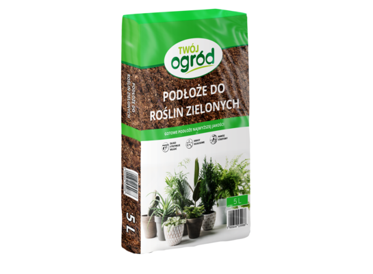 Podłoże do roślin zielonych 5 l Twój Ogród