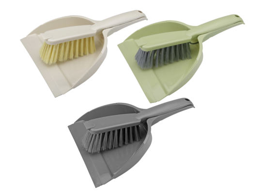 Szufelka ze zmiotką Magic 30 x 22 cm mix