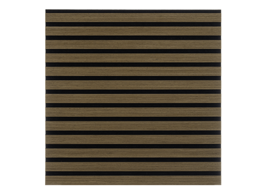 Panel lamelowy Wood Oiled Oak 52 x 52 cm ciemnobrązowy 4 sztuki