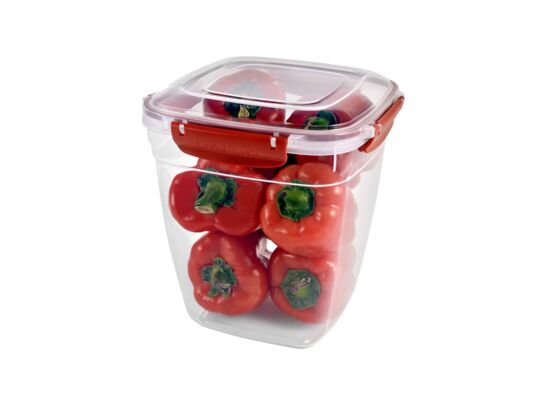 Pojemnik na sypkie Loock & Fresh  1 l czerwony